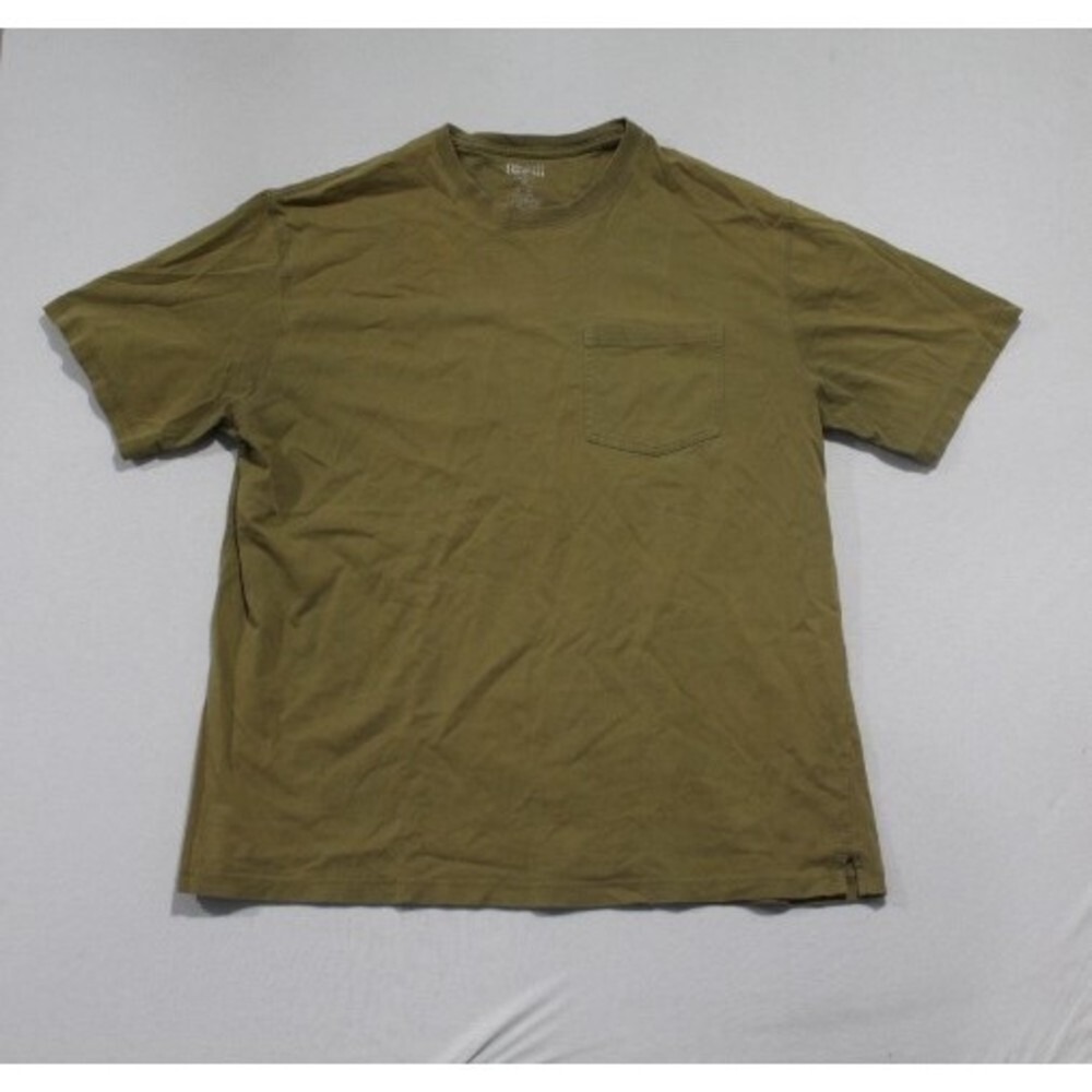 Duluth Trading T-Shirt Mens XL Brown Good Longtail Pocket Relaxed Cotton‎